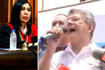 ¡IMPERDIBLE! La punta de Ramos Allup a Gladys Gutiérrez tras correr rumor sobre su supuesta huida al exterior