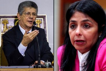 ¡BUENÍSIMO! Lo que dijo Ramos Allup luego que le negaran la visa de EE.UU. a Delcy Rodríguez