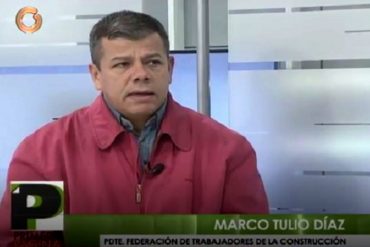 ¿CÓMO ES LA COSA? Sindicalista bolivariano aseguró que sueldo no alcanza por “inflación inducida”