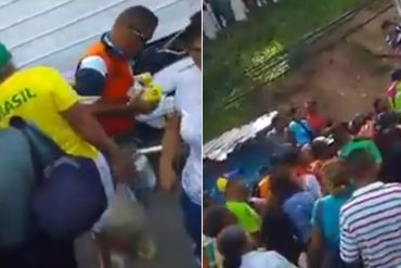 ¡SIGUE EL DESASTRE Y LA ANARQUÍA! Saquearon camión con Harina Pan en Paracotos (+Videos)