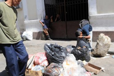 ¡EN LA PATRIA MISERABLE! En Maracay, los niños también hurgan entre la basura por comida