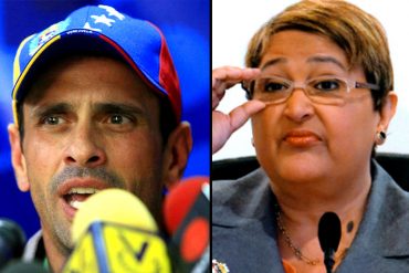 ¡NO CAE EN TRAMPAS! Capriles le responde tajantemente a Tibisay Lucena y recuerda el art. 350