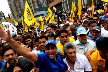 ¡A LA CALLE! Capriles convocó movilizaciones para exigir fecha de recolección del 20%