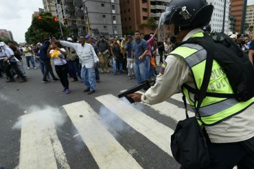 ¡VIDEO INÉDITO! Lo que no viste de la fuerte represión en la marcha opositora de este miércoles