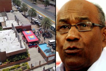 ¡SE QUEDAN SIN GENTE! El «escuálido» grupito que recibió a Aristóbulo Istúriz en Anzoátegui
