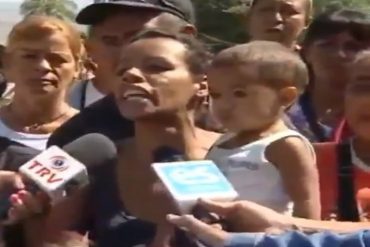 ¡SE LAS CANTÓ CLARITO! Madre venezolana pide al gobierno que suelte la comida (+Video)