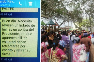 ¡DESCARO! Mira como exigieron a docentes en La Guajira retirar sus firmas (+Foto)