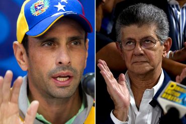 ¡EL ÚLTIMO SHOW! Denuncian  a Capriles y Ramos Allup por supuestos ultrajes contra Tibisay