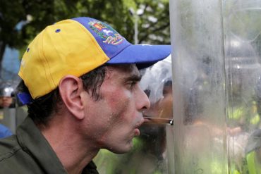 ¡SE LAS CANTÓ! Capriles a la PNB: «Yo quiero hablar con el jefe de la comisión, que dé la cara»