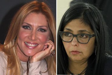 ¡POR MENTIROSA! Maite Delgado también le dio lo suyo a Delcy Rodríguez