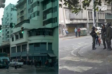 ¡ATENCIÓN! Militarizado el centro de Caracas: Temen nuevo alzamiento popular por hambre