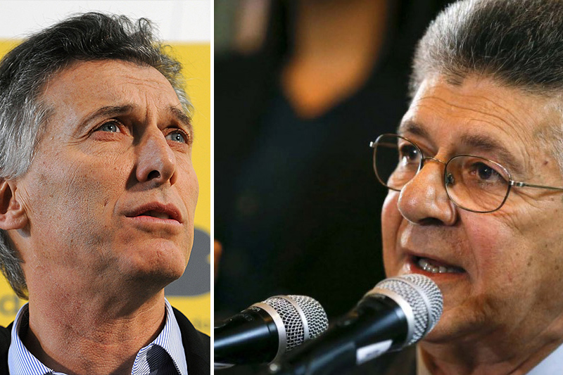 Ramos-Allup-Macri-Argentina