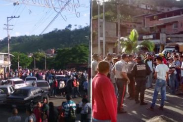 ¡CALLE ACTIVA! Manifestantes trancan la Troncal 5 en Táchira para exigir comida (+Fotos)