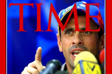 ¡EXPLOSIVA! La entrevista de Capriles a la revista Time que le volará los tapones a Maduro