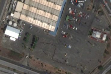 ¡ESTO ES VENEZUELA! Las colas por comida se ven hasta en Google Maps