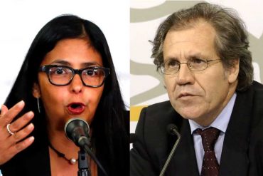 ¡DESUBICADA! Rodríguez a Almagro: Usted trabaja para nosotros, no para la oposición