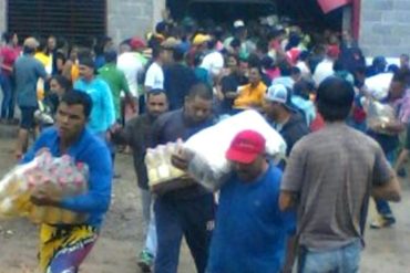 ¡HAMBRE Y ANARQUÍA! Saquearon harina, arroz, azúcar y aceite de galpón de CVAL en Barinas