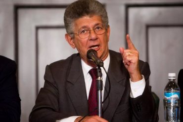 ¡CONTUNDENTE! Ramos Allup sale al paso y responde a acciones de la “dictadura narco corrupta”