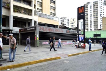 ¡PARA VARIAR! El Metro de Caracas cerró 9 estaciones este jueves #03Nov