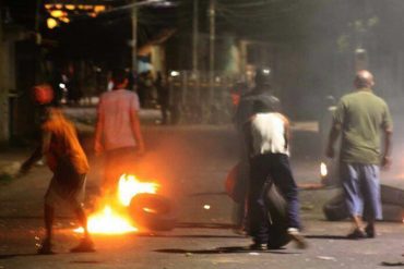 ¡SE SIENTE EL HAMBRE! Fuertes protestas en Puerto Píritu por escasez de alimentos