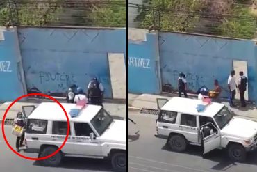 ¡CON LAS MANOS EN LA MASA! Pillan a policías de Cumaná saqueando alimentos (+Video)