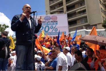 ¡EL ULTIMÁTUM! Torrealba al CNE: Si insisten con el silencio se encontrarán con el pueblo en la calle (+Video)