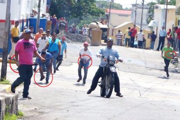 ¡SALVAJES DESATADOS! 3 heridos por ataque de colectivo en acto de la MUD en Yaracuy