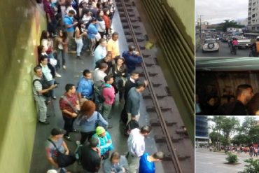 ¡PENDIENTES! Colapsa Caracas por fallas en el Metro (+Fotos)