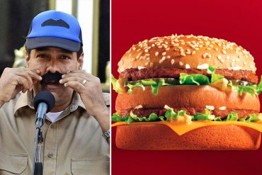 ¡BUENÍSIMO! Así comparó Luis Chataing el Big Mac «chucuto» con Nicolás Maduro (+Video)