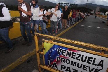 ¡ATENCIÓN! Gobierno se adelantó y permitió paso este sábado en la frontera con Colombia