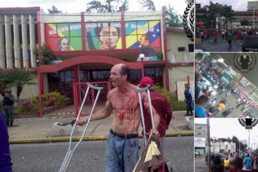 ¡SIGUE EL ABUSO! GNB reprime protesta por comida en El Tigre (Fotos + Videos)