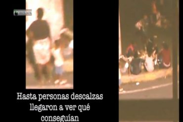 ¡INCREÍBLE! Camión del aseo se detiene para que personas coman de la basura (+Video)