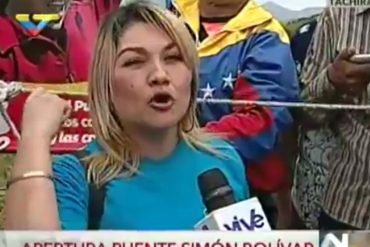 ¡LA CHILLADERA! Chavistas se quejan que no los dejaron pasar a Cúcuta por la frontera (+Video)