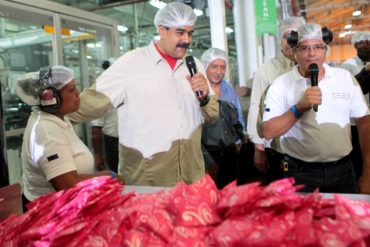 ¡SHOWSERO DE MÁS! La pantomima de Maduro en la planta de Kimberly Clark