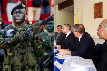 ¡NO MÁS BOTAS! Obispos venezolanos: “El aumento del poder militar amenaza la tranquilidad y la paz”