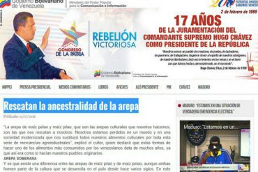 ¡DESCARO! Según el Gobierno, recurrimos al maíz pilado para «rescatar ancestralidad de la arepa»