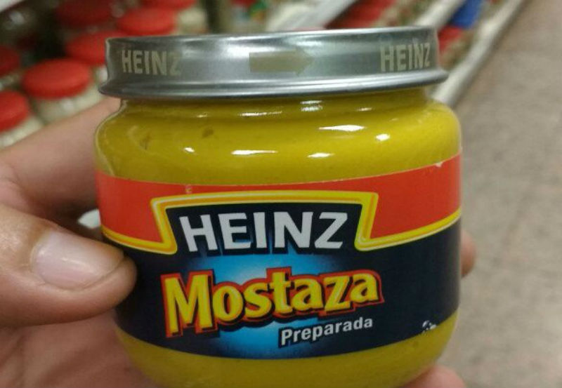 mostaza compota