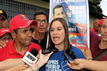 ¿QUIÉNES SON LOS VIOLENTOS? Diputada chavista: Si la oposición genera violencia el 1S, responderemos como el 13A