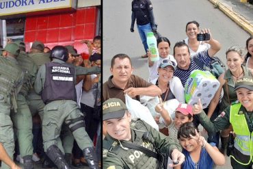 ¡POLOS OPUESTOS! 5 diferencias entre policías colombianos y policías y GNB venezolanos