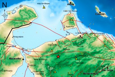 ¡LA TIERRA TIEMBLA! Sismo de magnitud 3,6 se registró en el estado Falcón