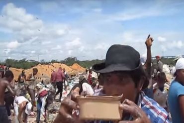 ¡DA DOLOR! Mira el vertedero de Guayana en el que comen y trabajan más de 200 personas (+Video)