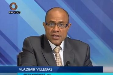 ¡AQUÍ LO TIENES! El polémico comentario de Vladimir Villegas sobre el diálogo (+Video)