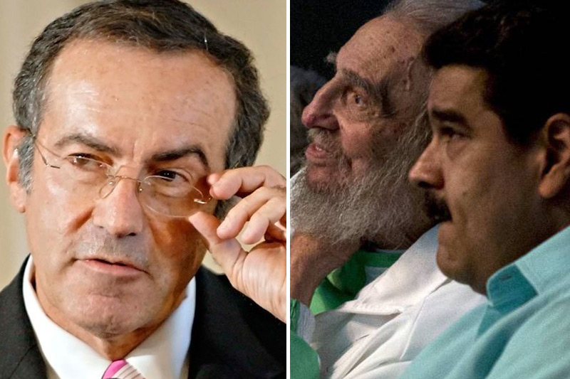 Maduro, Fidel Castro y Openhheimer