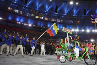 ¡AQUÍ LO TIENES! Así llegó la delegación venezolana al Maracaná en la apertura de Río 2016