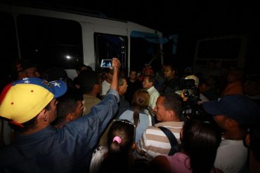 ¡EL MIEDO ES LIBRE! Reportan decenas de buses provenientes del Zulia retenidos en Yaracuy (+Video)