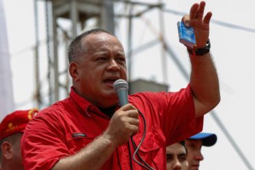 ¡TRIPLE ENLOQUECIDO! Cabello: No nos vamos a dejar tumbar y trancaremos Caracas para que nadie salga (Video)