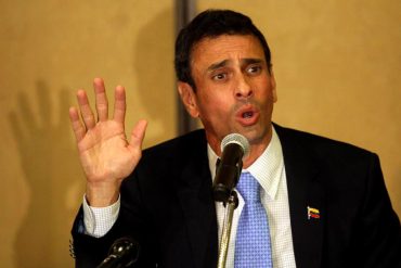 ¡VENEZUELA CONTRA LA PARED! Capriles: O hay revocatorio, o habrá un estallido social
