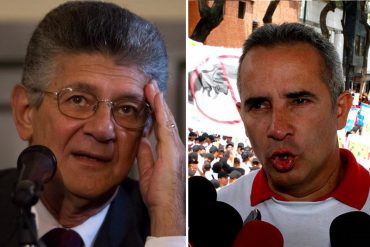 ¡QUÉ FALTA DE GLAMOUR! Freddy Bernal a Ramos Allup: “Vaya a lavarse ese ….»