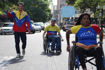 ¡NO HAY EXCUSAS! Jóvenes en silla de rueda ya arrancaron de Barquisimeto a Caracas (+Fotos)