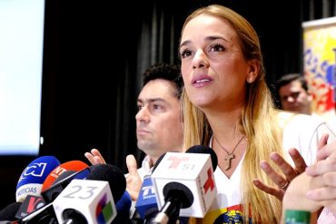 ¡A TOMAR CARACAS! Tintori: El 1 S salgamos en paz a exigir nuestro derecho de revocar a Maduro